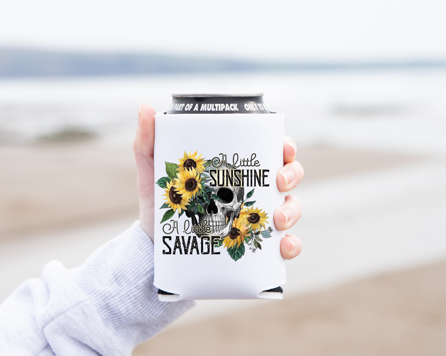 "Sunshine & Savage.." Can Koozie