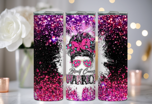 Breast Cancer Warrior 20oz Tumbler