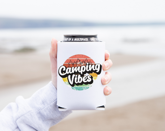 Camping Vibes Koozie