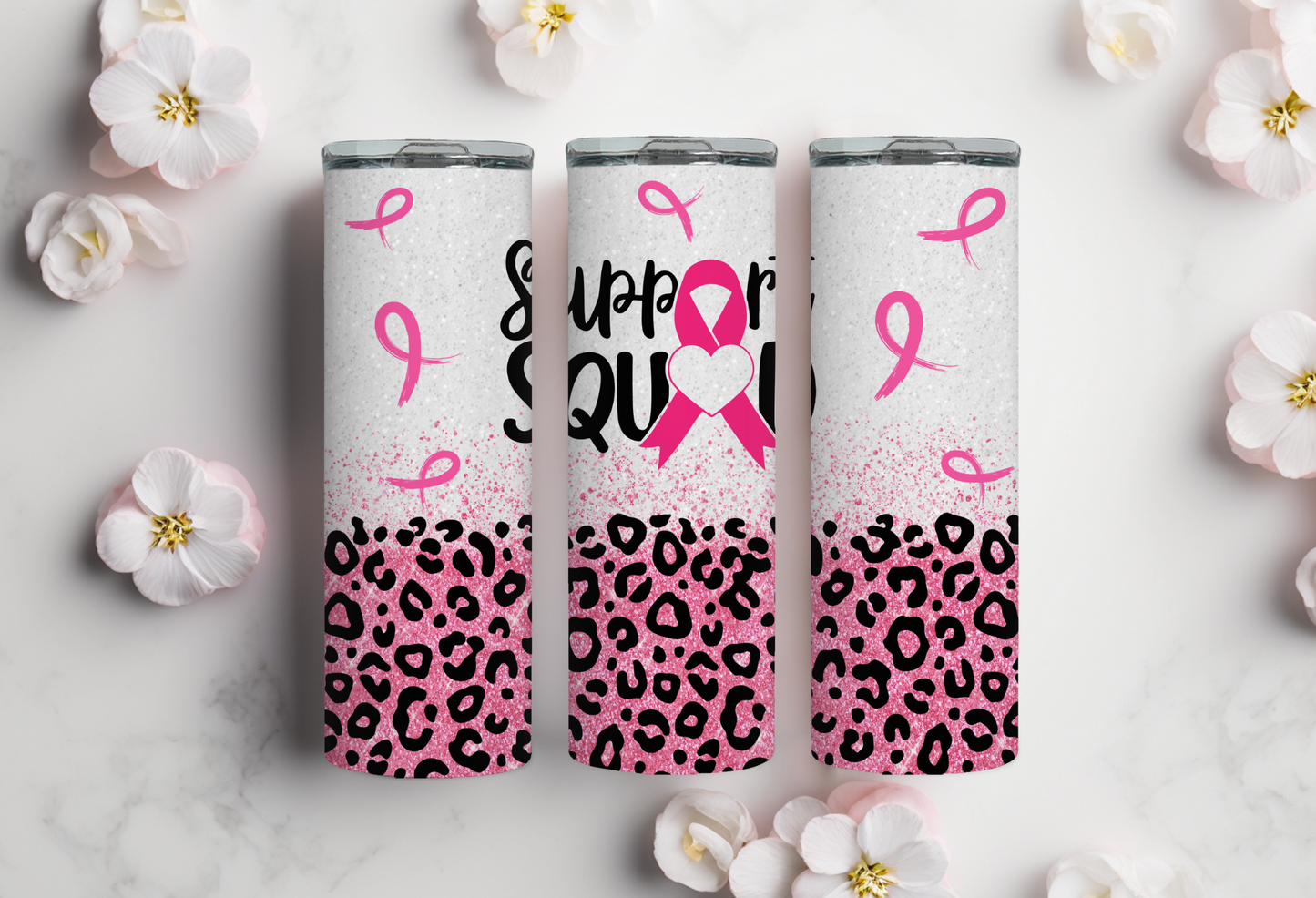 Breast Cancer Support Squad 20oz Tumbler