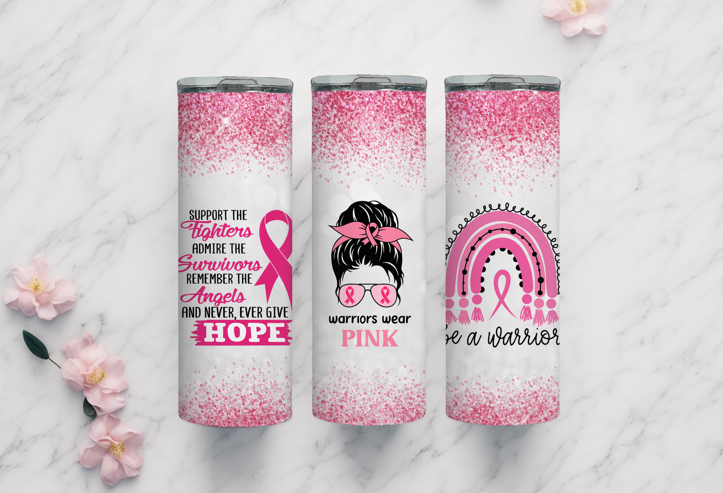 Breast Cancer Warrior Wear Tumbler