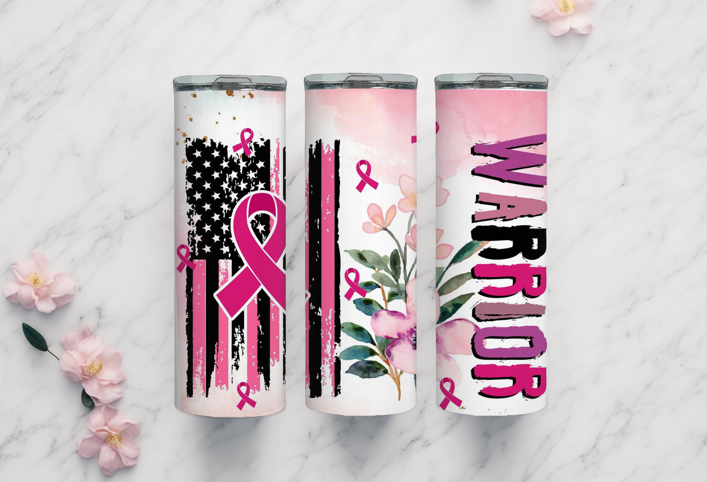 Breast Cancer Warrior 20oz Tumbler