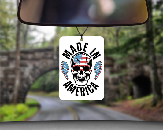 American Skull Air Freshener