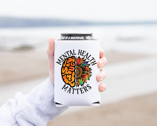 Mental health koozie