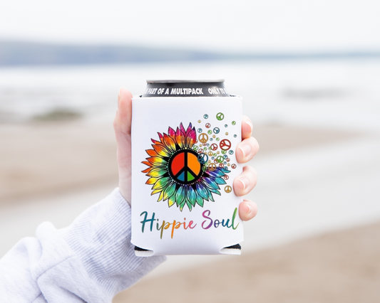 "Hippie Soul" Can Koozie