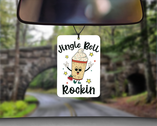 Jingle Bell Christmas Car Air Freshener