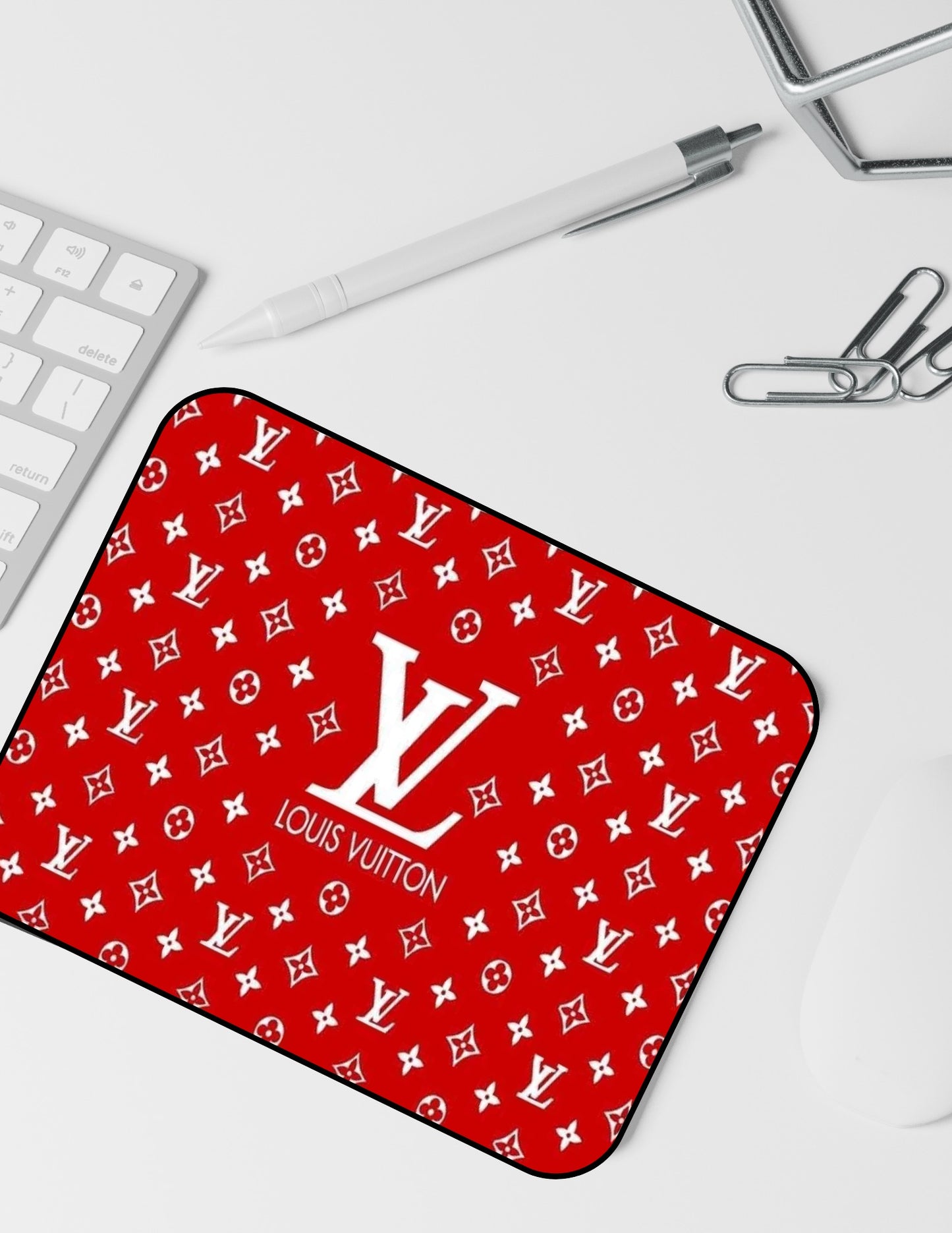 Red Mouse pad