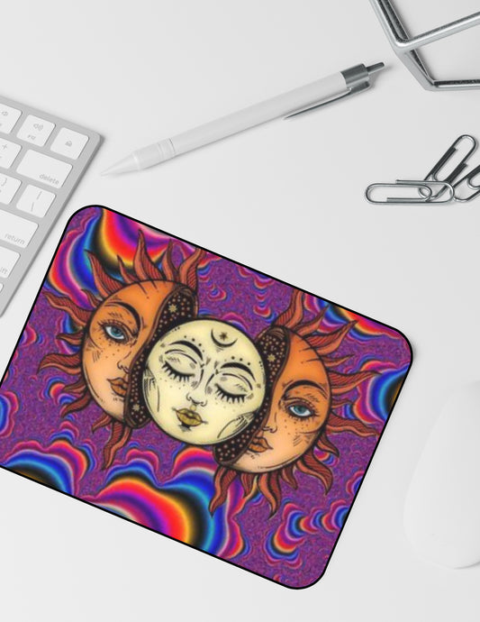 Sun Moon Mouse pad